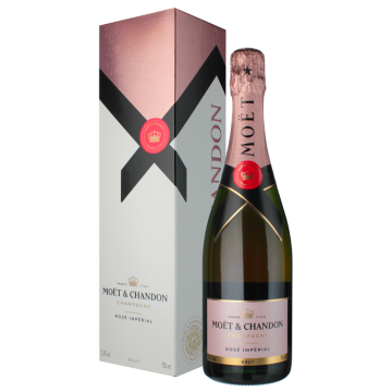 MOET & CHANDON CHAMPAGNE Champagne Imp&eacute;rial Brut Ros&eacute; Moet&Chandon - La Bouteille De 75cl