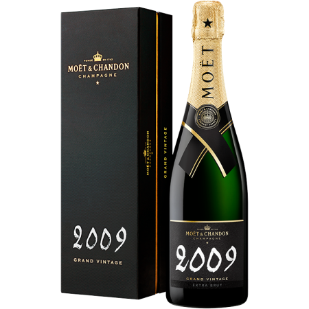 Champagne Moët & Chandon - Grand Vintage 2009 - Coffret Champagne Moët & Chandon - Grand Vintage 2009 - Coffret