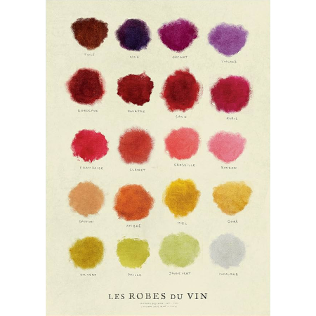 Affiche - Les Robes du Vin Affiche - Les Robes du Vin