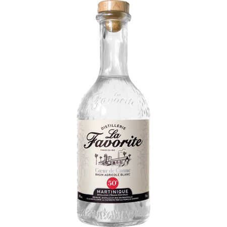 Rhum - La Favorite - Cœur de Canne Blanc Rhum - La Favorite - Cœur de Canne Blanc