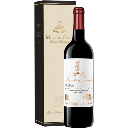 Mouton Cadet Héritage 2023 - Étui - Baron Philippe de Rothschild Mouton Cadet Héritage 2023 - Étui - Baron Philippe de Rothschild