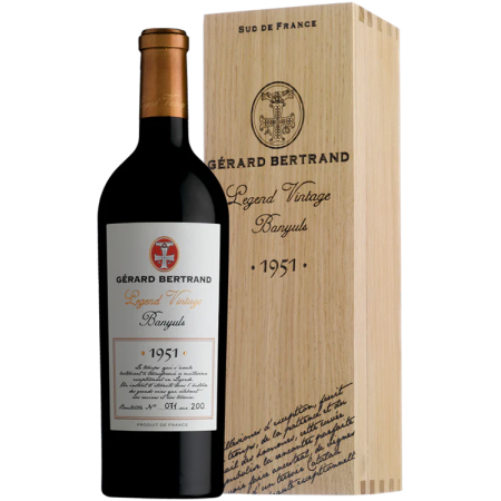 Legend Vintage 1974 - Coffret Bois - Gerard Bertrand Legend Vintage 1974 - Coffret Bois - Gerard Bertrand