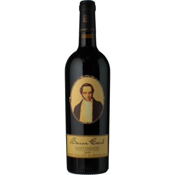 Baron Carl 2019 - Baron Philippe de Rothschild - Saint-Emilion - Vin Rouge - 0.75L