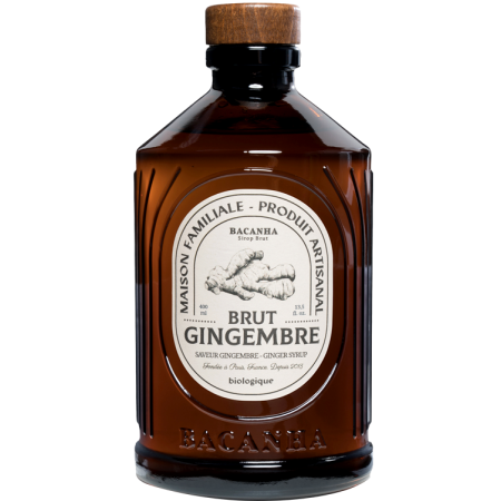 Sirop - Maison Bacanha - Gingembre Brut Sirop - Maison Bacanha - Gingembre Brut