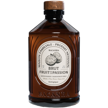 Sirop - Maison Bacanha - Fruit de la Passion Brut Sirop - Maison Bacanha - Fruit de la Passion Brut