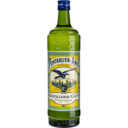Anisé - Pontarlier-Anis Ponsec 1 litre - Distillerie Guy Anisé - Pontarlier-Anis Ponsec 1 litre - Distillerie Guy