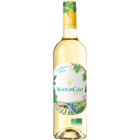 Mouton Cadet Bio Blanc X Nathan 2025 - Baron Philippe de Rothschild Mouton Cadet Bio Blanc X Nathan 2025 - Baron Philippe de Rothschild