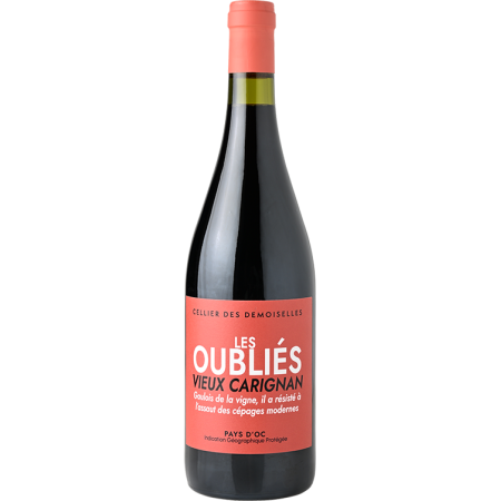 Les Oubliés - Vieux Carignan 2025 - Cellier des Demoiselles Les Oubliés - Vieux Carignan 2025 - Cellier des Demoiselles