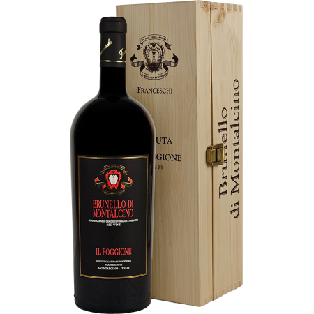 Magnum - Brunello di Montalcino 2021 - Il Poggione - En Caisse Bois Magnum - Brunello di Montalcino 2021 - Il Poggione - En Caisse Bois