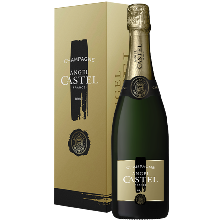 Champagne Angel Castel - Brut - Étui Champagne Angel Castel - Brut - Étui
