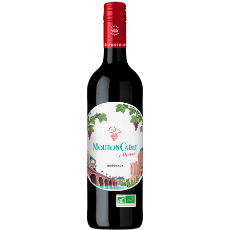 Mouton Cadet - X Pierre Rouge BIO 2024 - Baron Philippe de Rothschild Mouton Cadet - X Pierre Rouge BIO 2024 - Baron Philippe de Rothschild