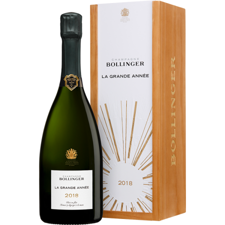 Champagne La Grande Année 2018 - Champagne Bollinger - Coffret Champagne La Grande Année 2018 - Champagne Bollinger - Coffret