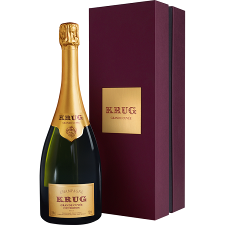 Champagne Krug - Grande Cuvée 174 Édition - Étui Champagne Krug - Grande Cuvée 174 Édition - Étui