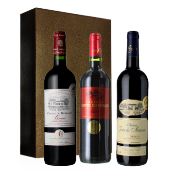 Coffret Trio - Bordeaux 100% Médaillés d