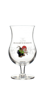 lot de 6 verres à bière La Chouffe Achouffe 25cl dans leur carton d