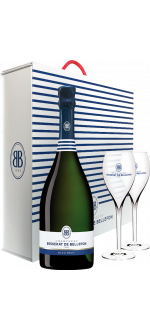 Set Cadeau Vin Et Champagne Avec Valise - 2 Flûtes Et Bouchon - Modèle PB0216 - Neuf