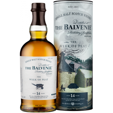 The Balvenie - The Week of Peat 14 Ans - Étui The Balvenie - The Week of Peat 14 Ans - Étui