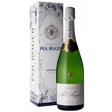 CHAMPAGNE POL ROGER, CHAMPAGNE POL ROGER - RESERVE BRUT - EN ETUI