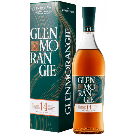 Whisky - Glenmorangie - The Quinta Ruban 14 Ans - Étui Whisky - Glenmorangie - The Quinta Ruban 14 Ans - Étui