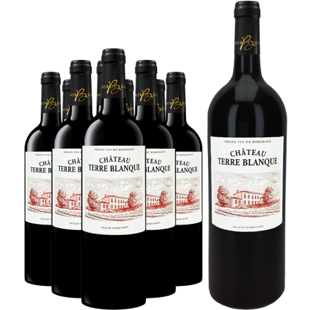Pack 12 bouteilles Château Terre Blanque 2023 + 1 Magnum Château Terre Blanque 2020 OFFERT Pack 12 bouteilles Château Terre Blanque 2023 + 1 Magnum Château Terre Blanque 2020 OFFERT