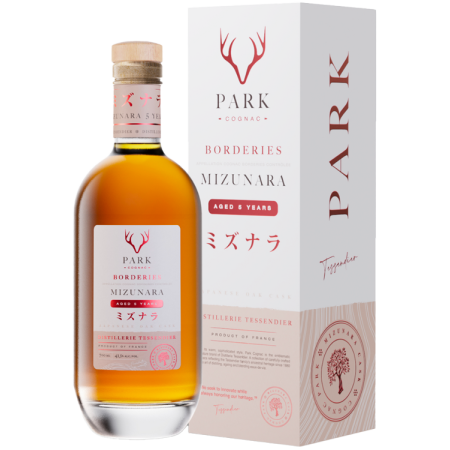 Cognac Park - Borderies Mizunara 5 ans - Étui Cognac Park - Borderies Mizunara 5 ans - Étui