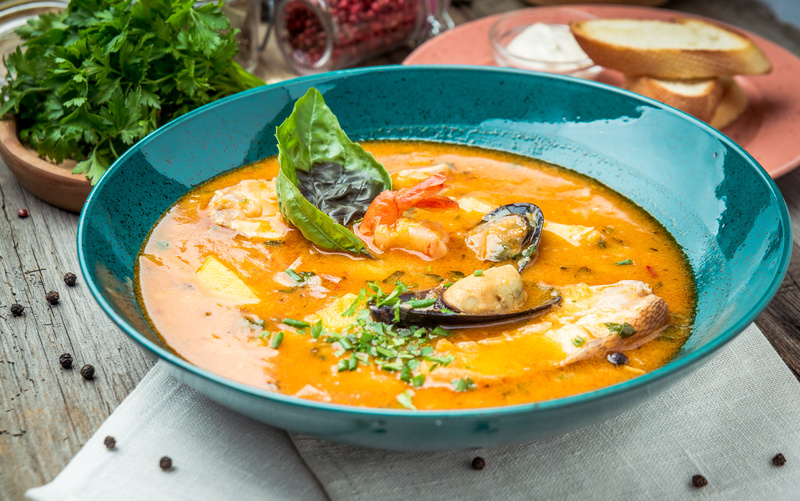 Soupe de poisson bouillabaisse + Bandol rosé