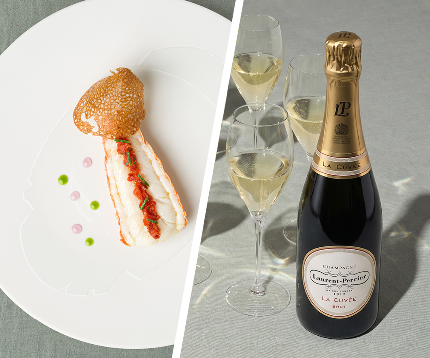 Bouteille de La Cuvée Champagne Laurent-Perrier