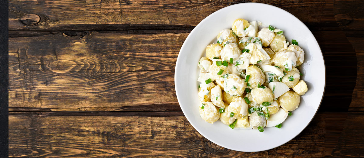 Wein zu Kartoffelsalat
