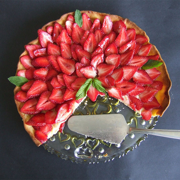 Tarte aux fraises