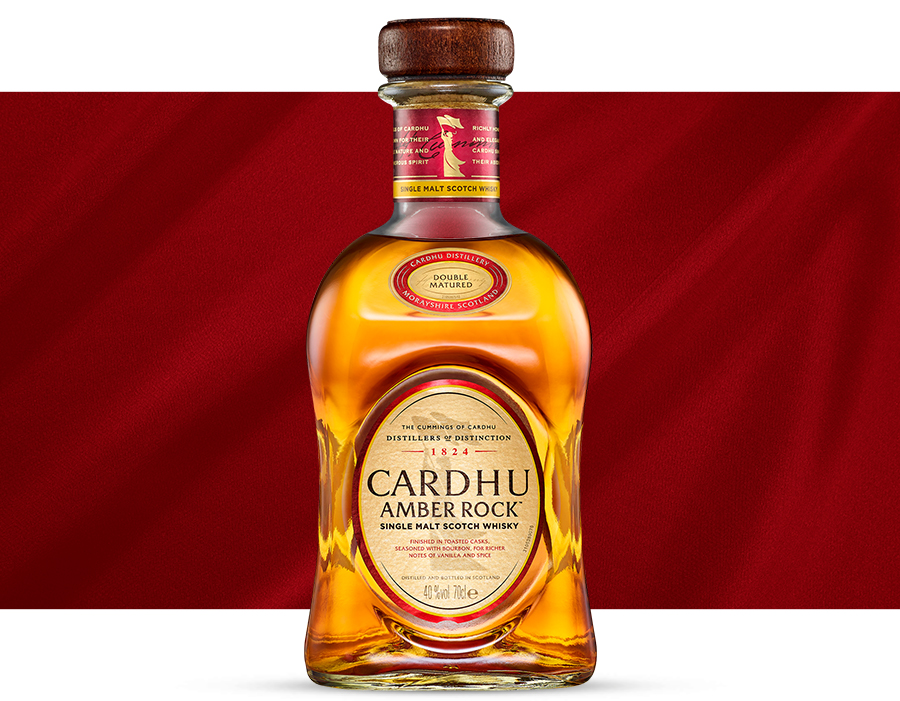 Bouteille de Whisky Cardhu Amber Rock