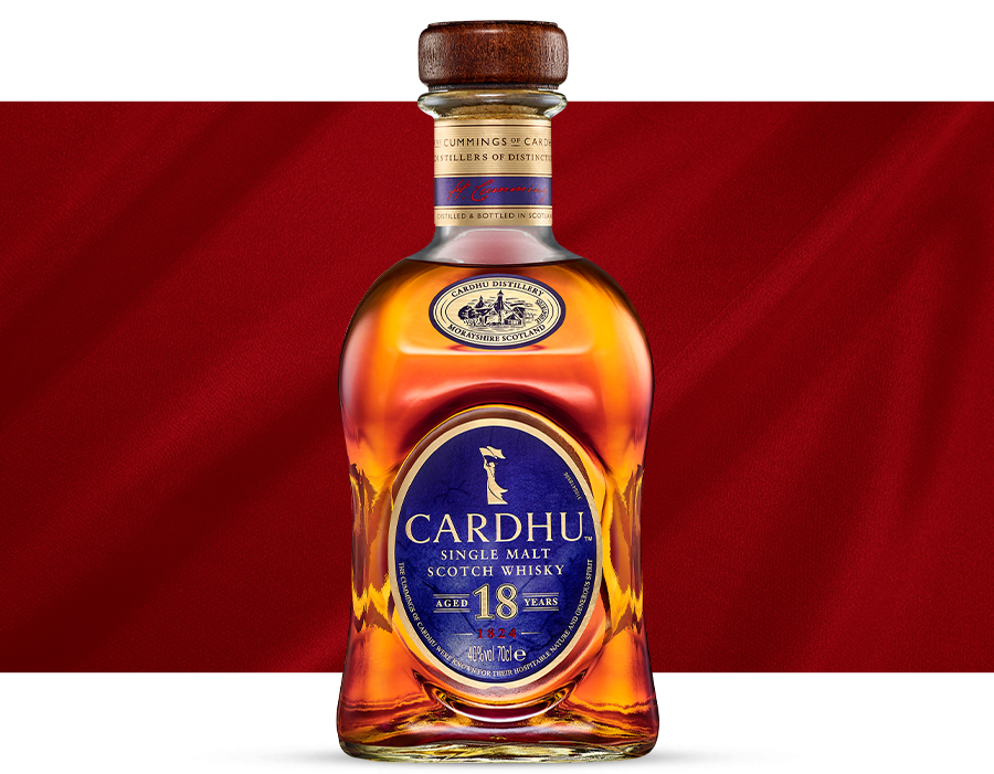 Bouteille de Whisky Cardhu 18 Ans
