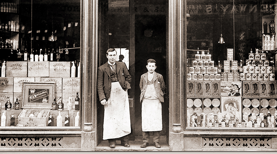 John Walker, épicier dans la ville de Kilmarnock - Whisky Johnnie Walker