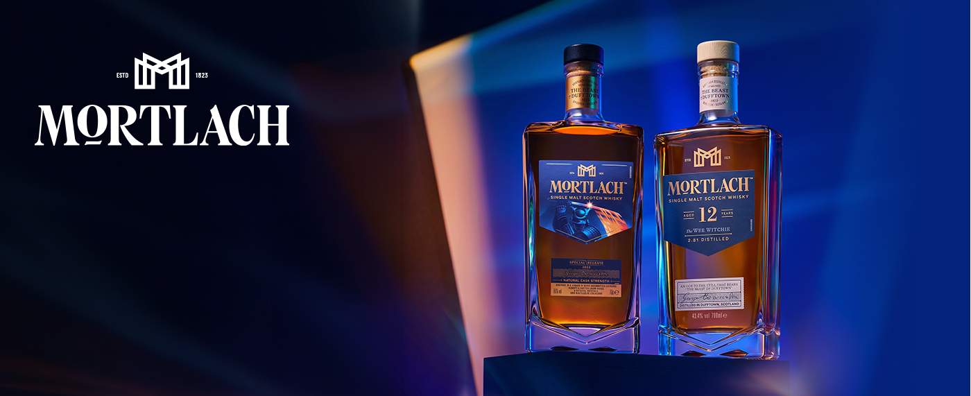 Gamme de bouteilles de Whisky Mortlach