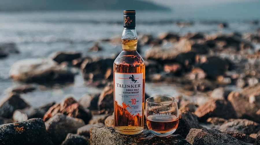 Bouteille de whisky Talisker