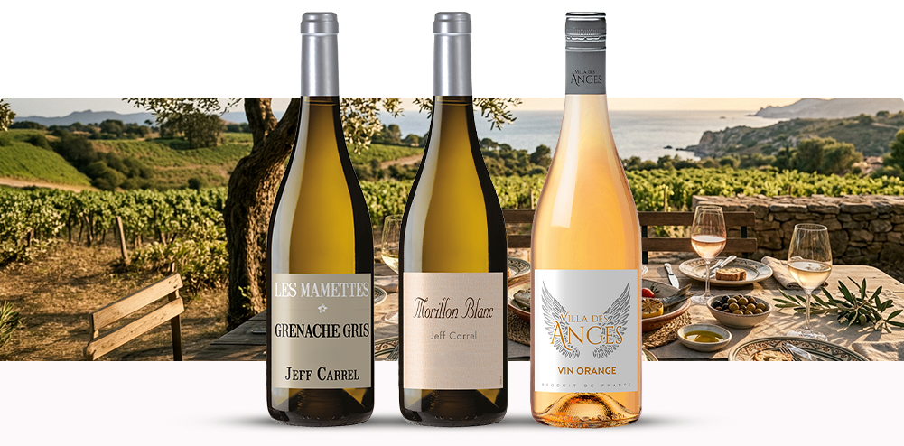 Les Vins Blancs et Vins Oranges Jeff Carrel