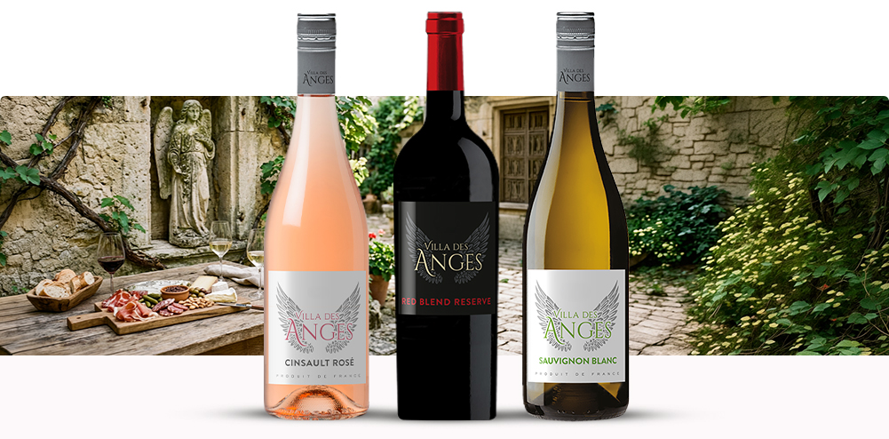 Les Vins Villa des Anges de Jeff Carrel