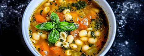 Photo d'une Soupe de pâtes au Pistou
