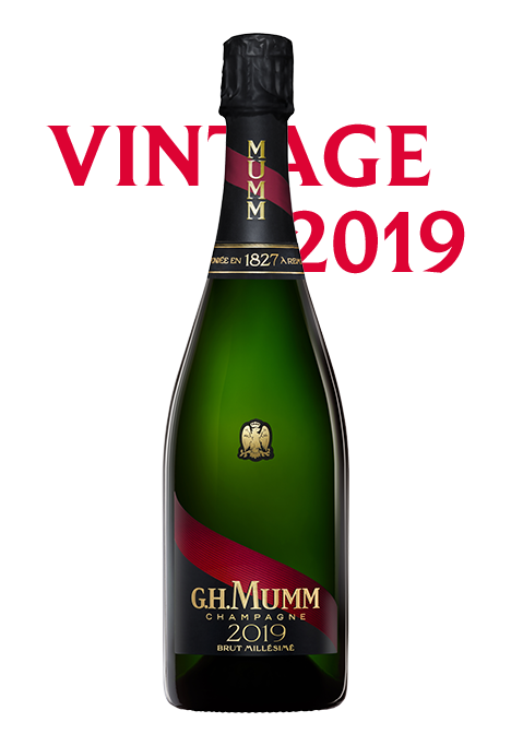Bouteille de Champagne G.H.Mumm Vintage 2019