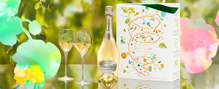Étuis et Coffrets Champagne Perrier-Jouët