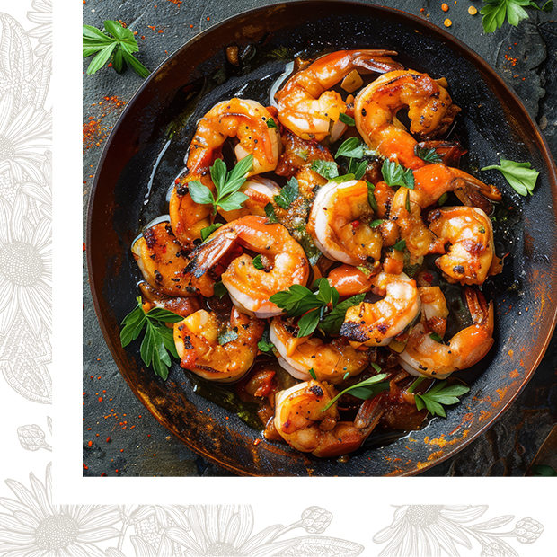 Gambas grillées