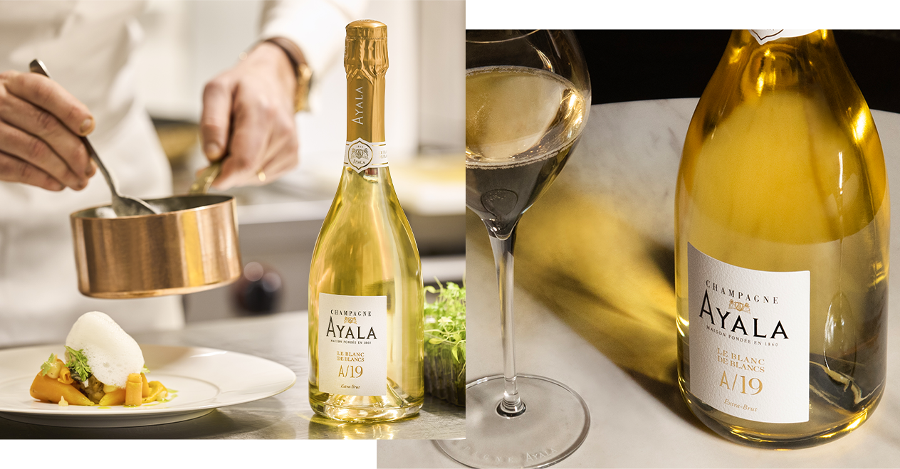 Accords GASTRONOMIQUES pour accompagner le blanc de blancs