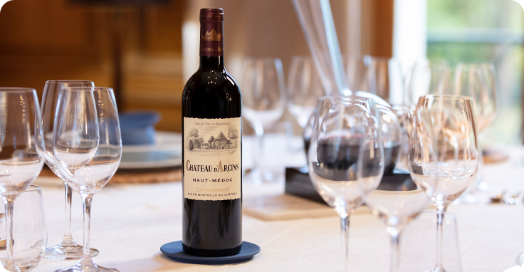 Le style des vins du Château d'Arcins