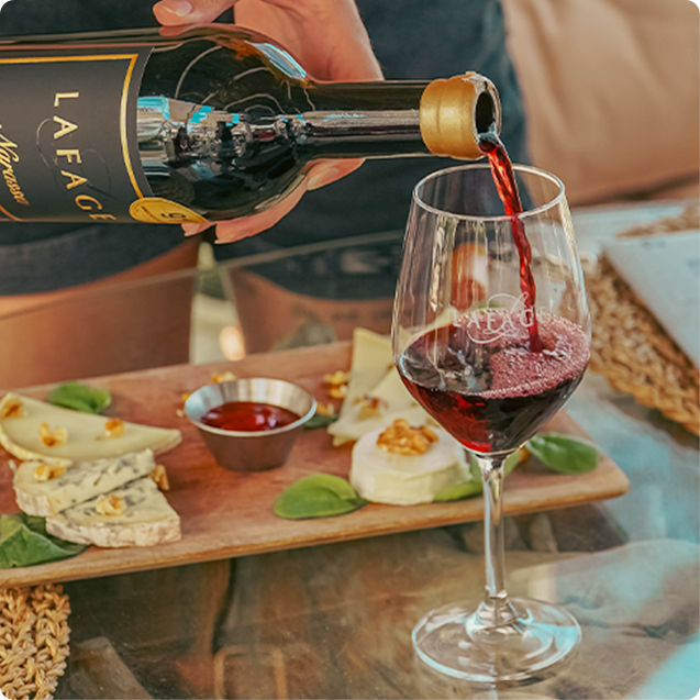 Dégustation de la cuvée Narassa, domaine Lafage