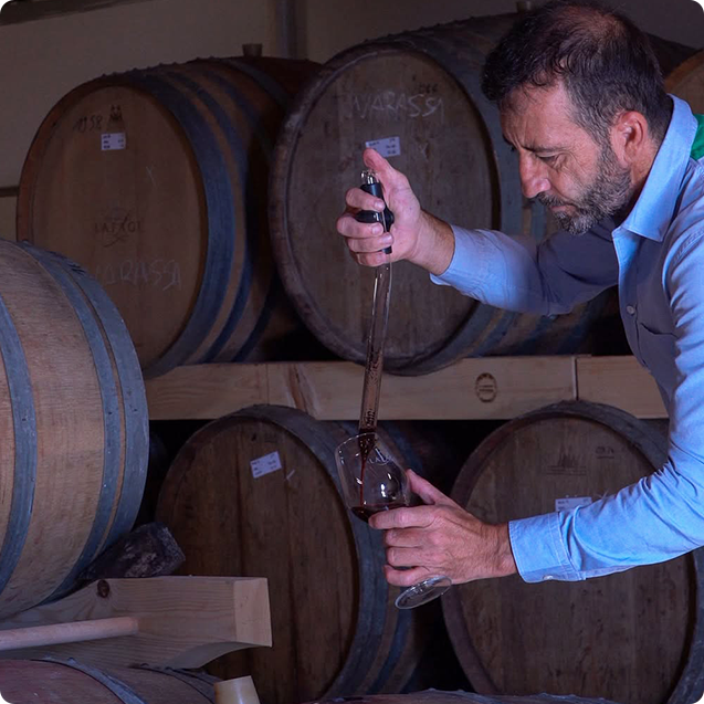 Élaboration de la cuvée Narassa, domaine Lafage