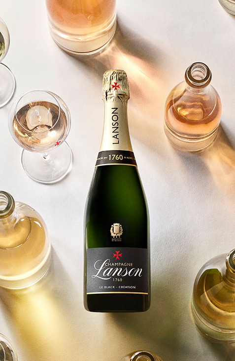 Image Black Création Brut Champêtre | Champagne Lanson