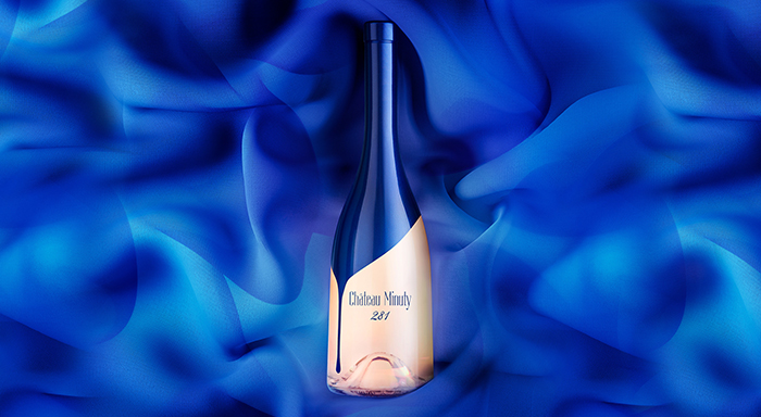 Bouteille de rosé Château Minuty 281