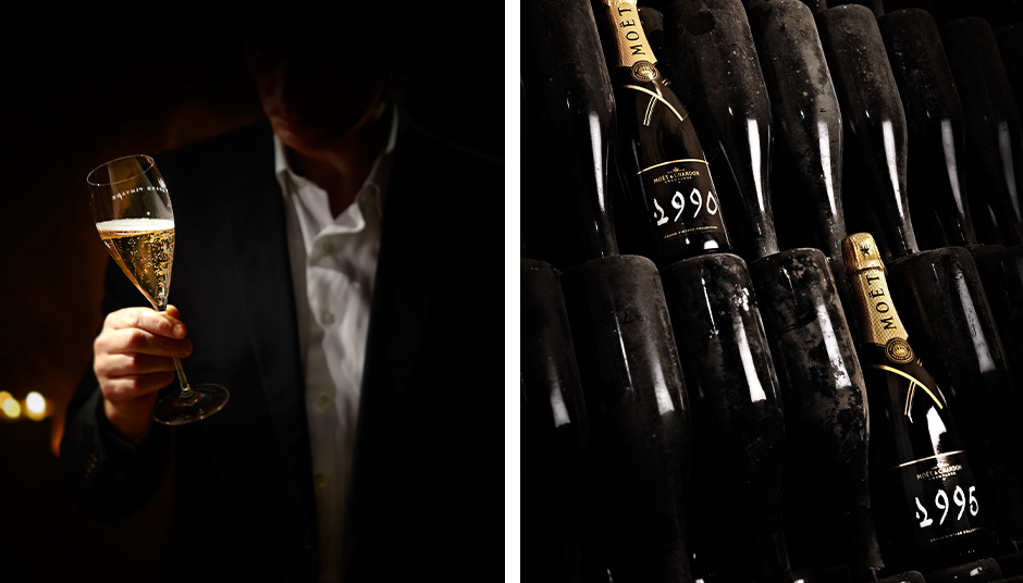 Moët & Chandon dégusation et vieille cave