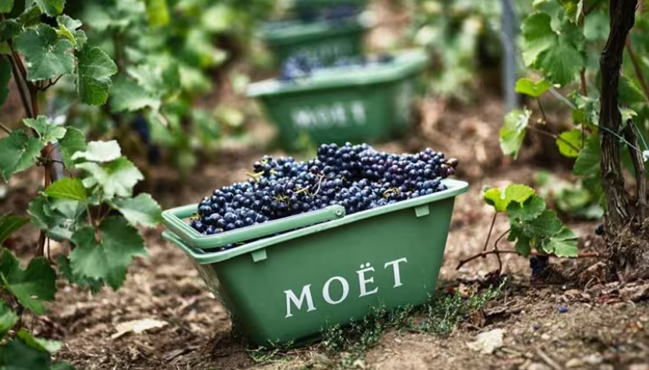 Moët & Chandon les cépages