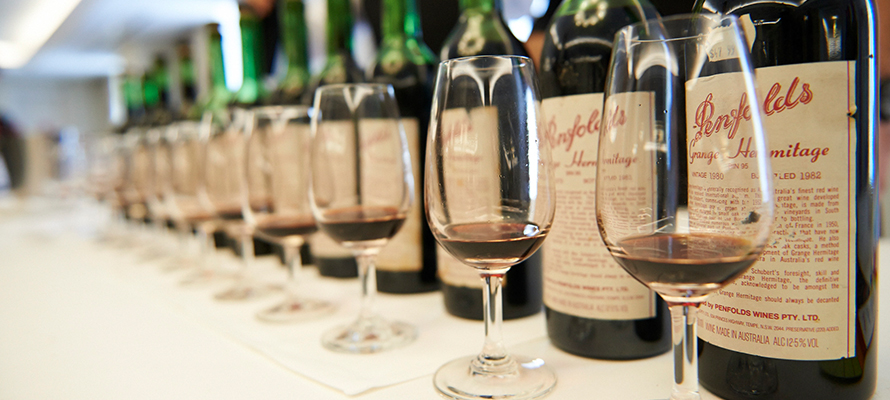 Dégustation des grands vins Penfolds