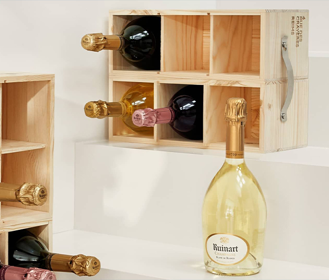 Champagne Ruinart, les coffrets prêts à offrir